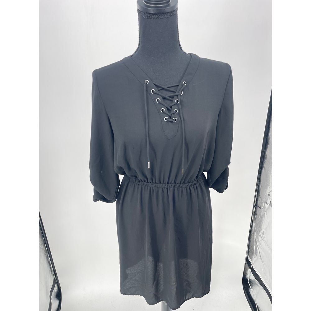 Mossimo Vibrant black sheer dress size Xs